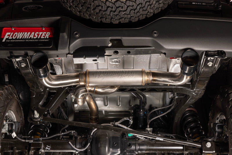 Flowmaster 21-25 Bronco 2.3/2.7L Signature Series Axle-Back Exhaust System