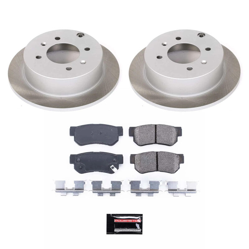 PowerStop Power Stop 01-06 Kia Optima Rear Semi-Coated Rotor Kit