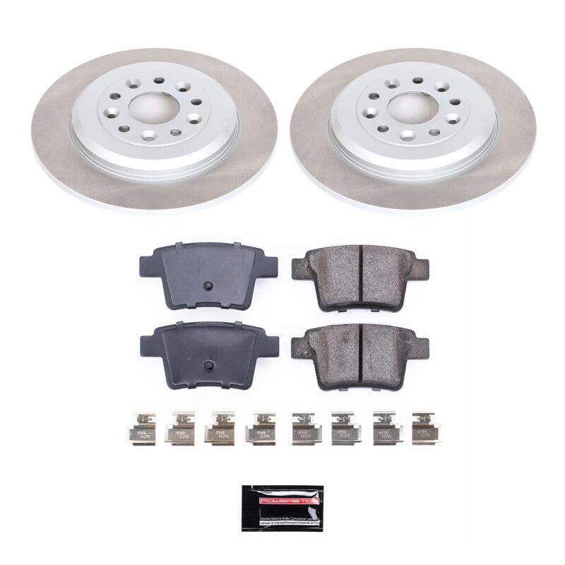 PowerStop Power Stop 08-09 Mercury Sable Rear Semi-Coated Rotor Kit