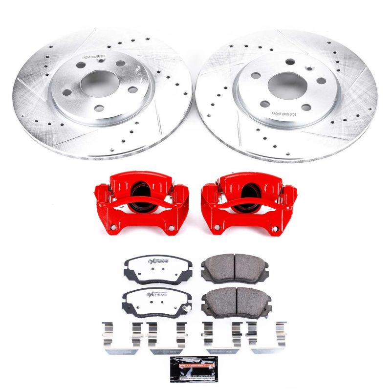 PowerStop Power Stop 10-11 Saab 9-5 Front Z26 Street Kit w/Cals