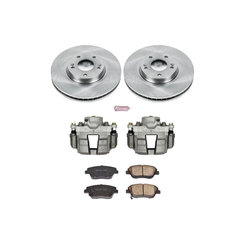 PowerStop Power Stop 10-15 Hyundai Sonata Front Autospecialty Brake Kit w/Calipers