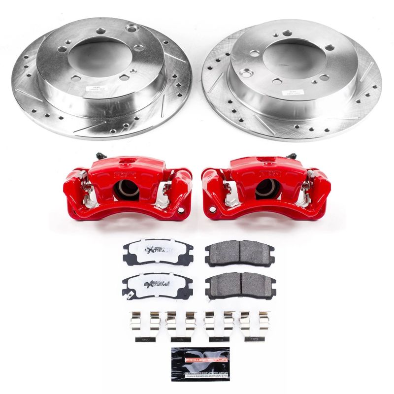 PowerStop Power Stop 95-05 Chrysler Sebring Rear Z26 Street Warrior Brake Kit w/Calipers