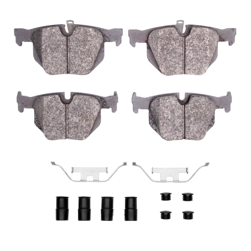 R1 Concepts R1 06-15 BMW 335XI Rear Semi Met Pads & Hardware Kit