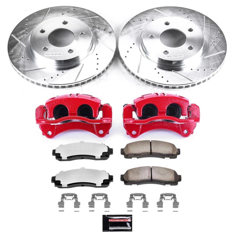 PowerStop Power Stop 05-06 Chevrolet Equinox Front Z36 Truck & Tow Brake Kit w/Calipers