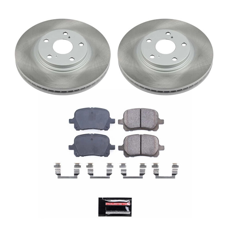 PowerStop Power Stop 99-01 Lexus RX300 Front Semi-Coated Rotor Kit