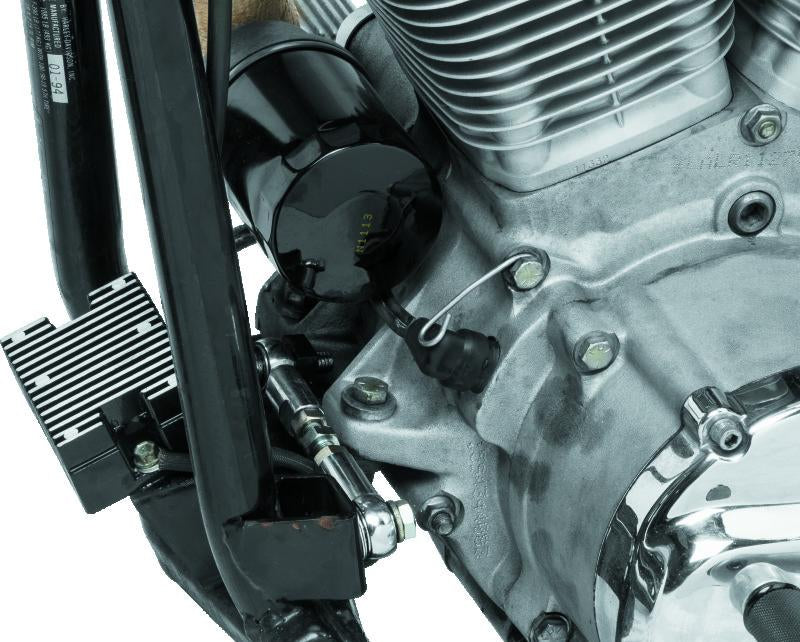 TwinPower Twin Power 80-99 Big Twin Exc Twin Cam L84-Up XL Black Oil Filter Replaces H-D 60305-80A