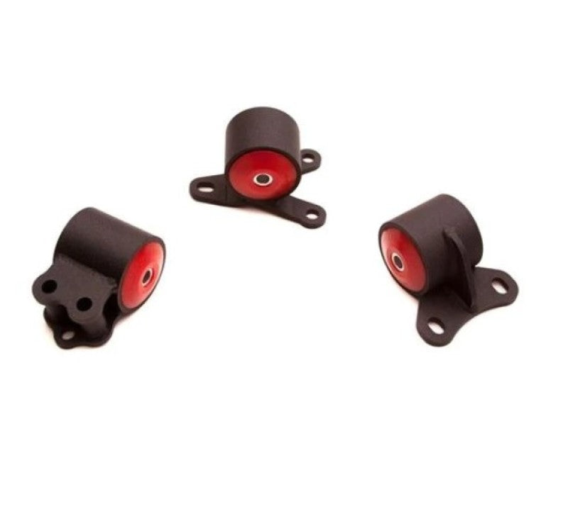 Innovative Mounts Innovative 94-01 Integra B-Series Black Steel Mounts 85A Bushings (Auto Trans 3 Bolt)