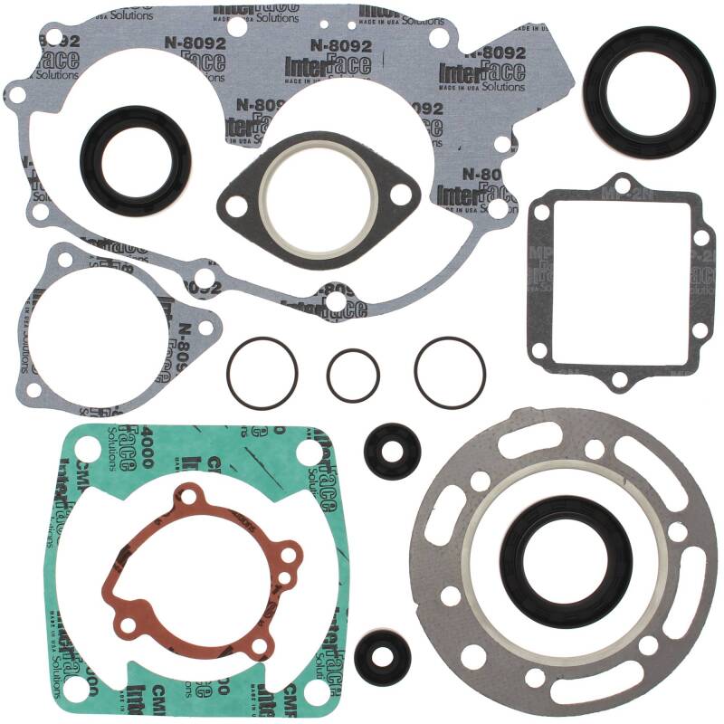 Vertex Pistons Vertex Gaskets 1993 Polaris 350L 2x4 Complete Gasket Kit w/ Oil Seals