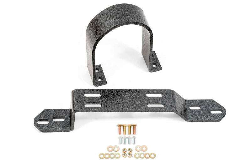 BMR Suspension BMR 83-87 GM G-Body Driveshaft Safety Loop Front - Black Hammertone