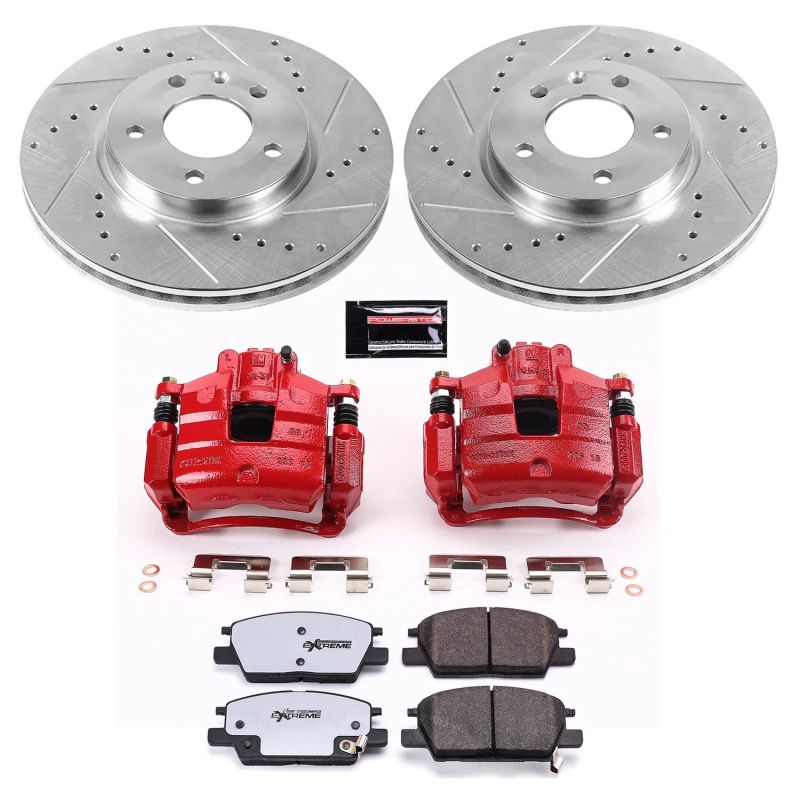 PowerStop Power Stop 18-19 Buick LaCrosse Front Z36 Truck & Tow Brake Kit w/Calipers