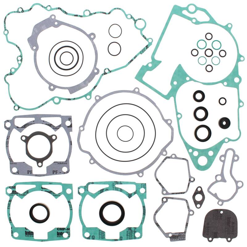 Vertex Pistons Vertex Gaskets 94-99 KTM EXC 250 Complete Gasket Kit w/ Oil Seals