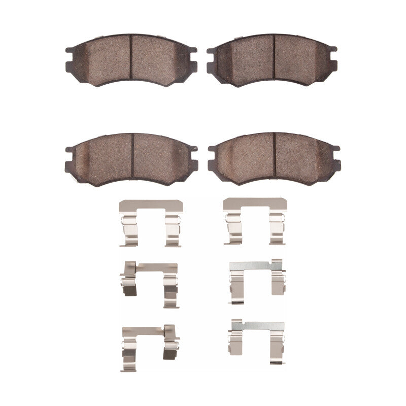 DFC 91-00 Nissan NX Front 5000 Advanced Ceramic Brake Pads and Hardware Kit