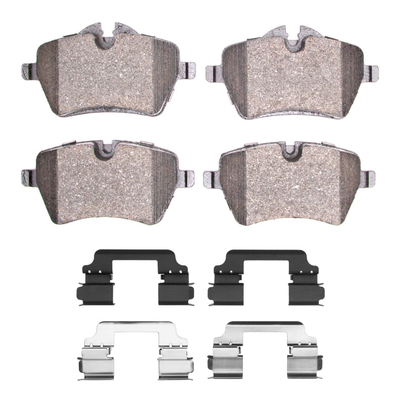 R1 Concepts R1 11-16 Mini Cooper Paceman Front Ceramic Pads & Hardware Kit