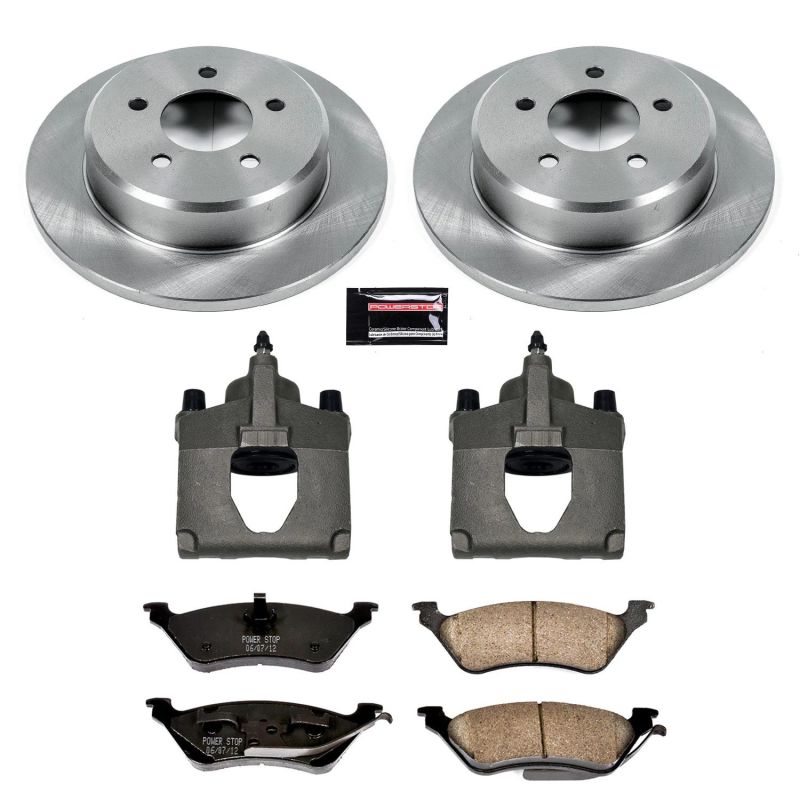 PowerStop Power Stop 01-07 Chrysler Town and Country Rear Autospecialty Brake Kit w/Calipers