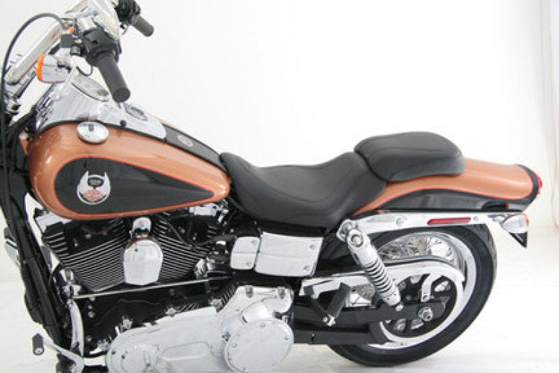 Mustang Motorcycle Mustang 91-05 Harley Dyna Tripper Passenger Seat - Black
