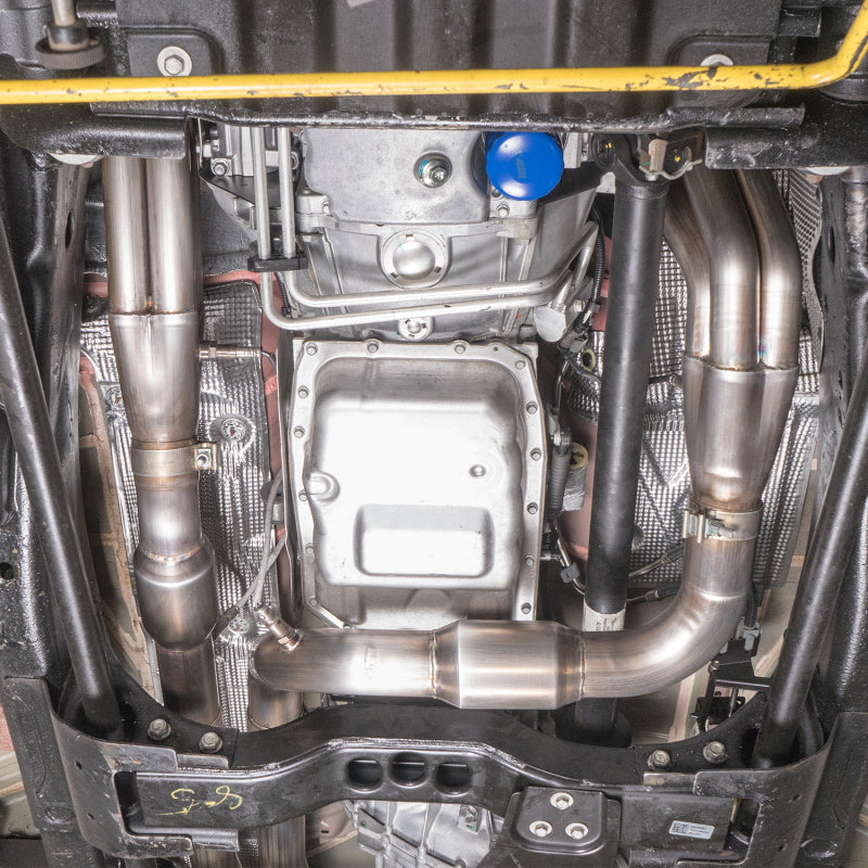 Stainless Works 2020-21 Silverado HD 6.6L 2in Long Tube Header Kit Factory Connect