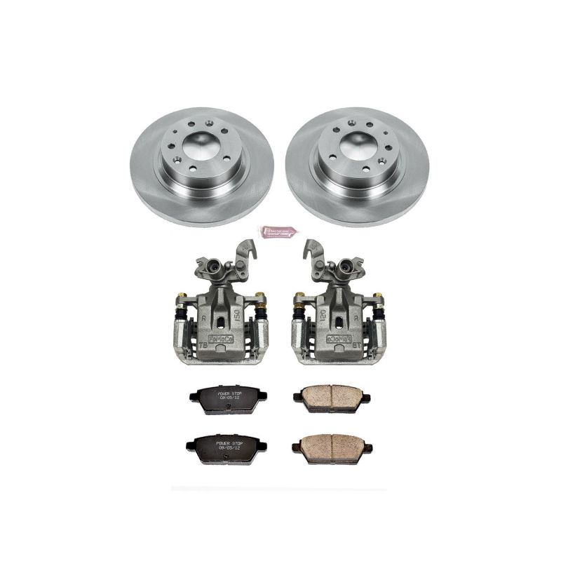 PowerStop Power Stop 06-12 Ford Fusion Rear Autospecialty Brake Kit w/Calipers