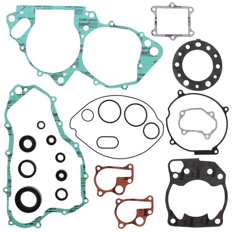 Vertex Pistons Vertex Gaskets 92-01 Honda CR250R Complete Gasket Kit w/ Oil Seals