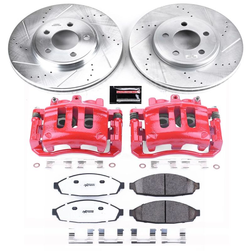 PowerStop Power Stop 03-04 Mercury Marauder Front Z26 Street Kit w/Cals