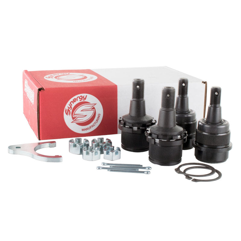 Synergy Mfg Synergy 03-13 Dodge Ram 1500/2500/3500 HD 4x4 Non-Knurled Adjustable Ball Joint Kit
