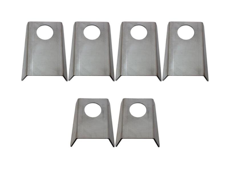 RustBuster Rust Buster 1997-2006 Jeep Wrangler Body Mount Brackets