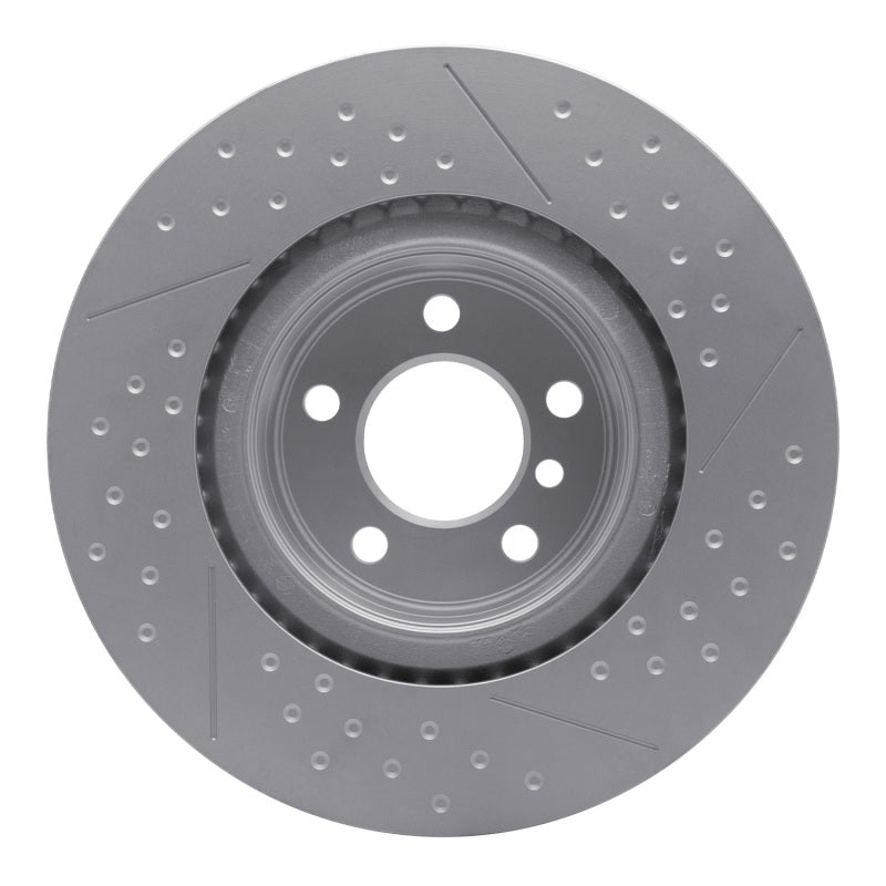 DFC 12-20 BMW 230i xDrive Rear GeoSPEC Coated Rotor - Dimpled and Slotted