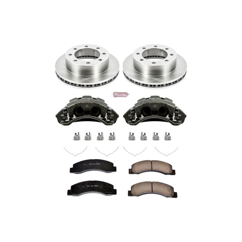 PowerStop Power Stop 1999 Ford F-350 Super Duty Front Autospecialty Kit w/Cals