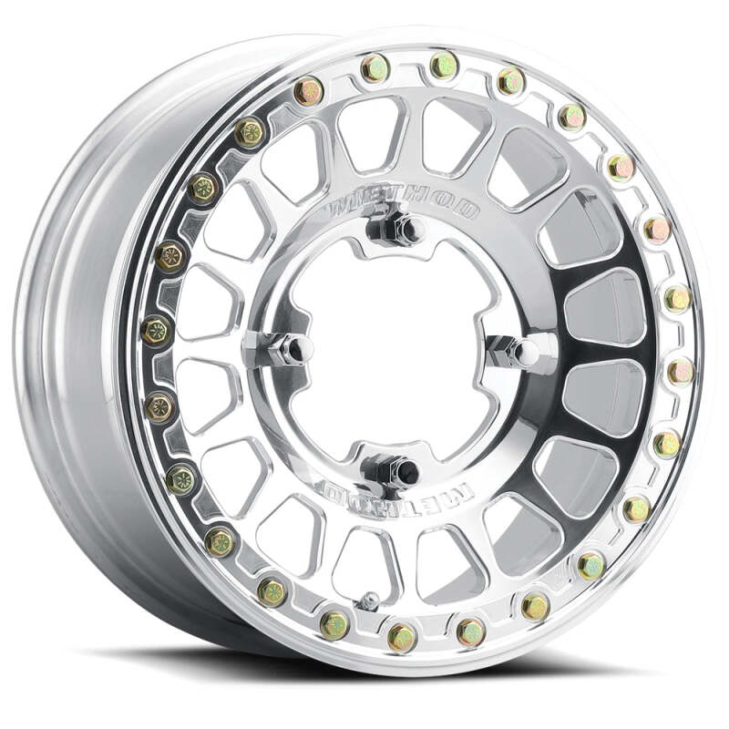 Method Wheels Method MR413 Beadlock 15x10 / 5+5/0mm Offset / 4x156 / 120mm CB Polished Wheel