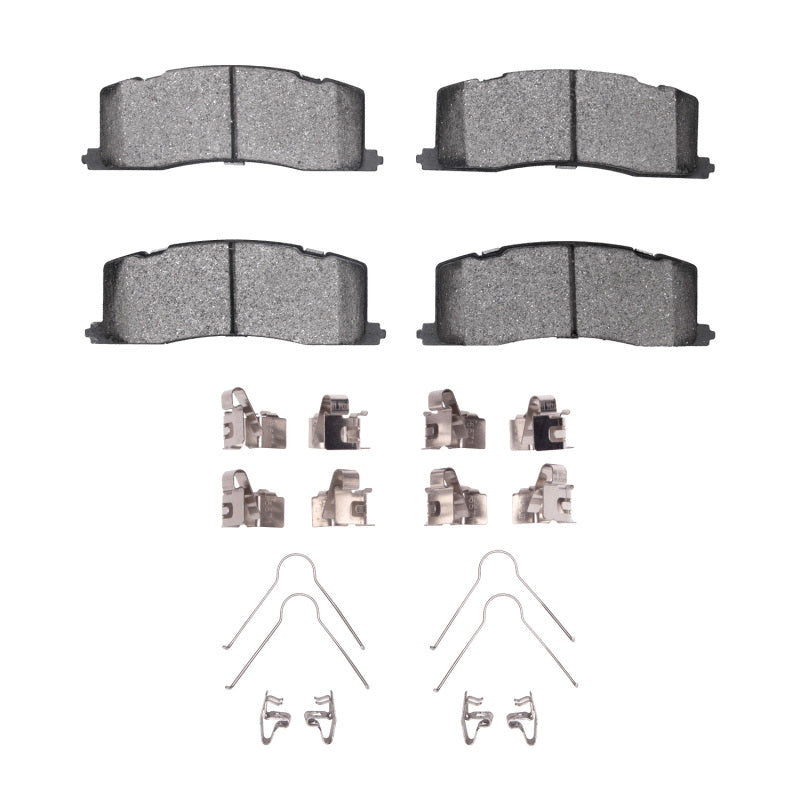 DFC 91-97 Toyota Previa Rear 4000 HybriDynamic Brake Pads and Hardware Kit