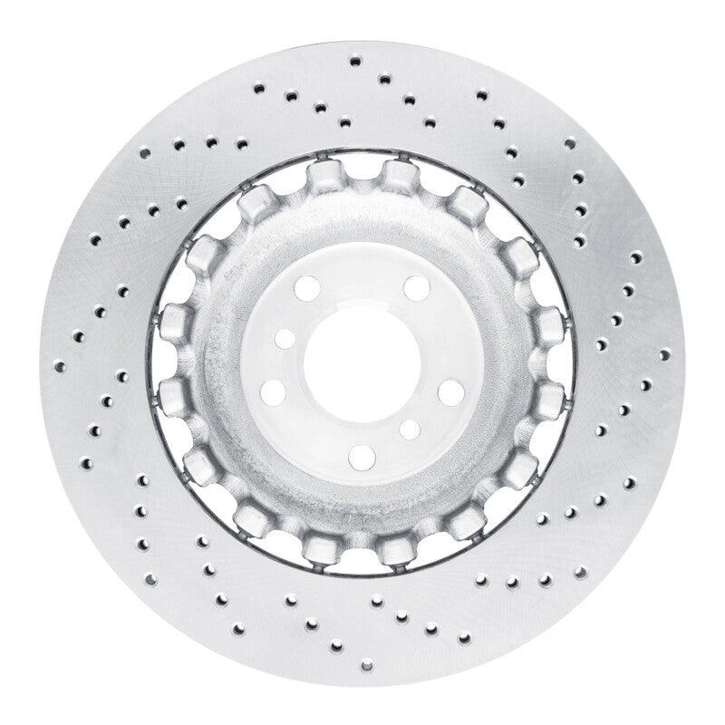 DFC 12-19 BMW M6 Left Rear Drilled Hi-Carbon Alloy Geomet Coated Rotor