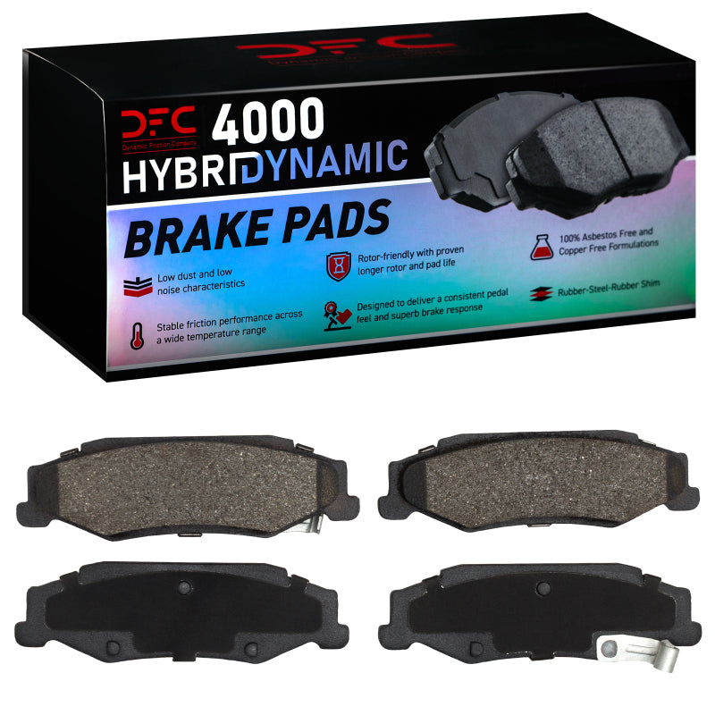 DFC 97-13 Chevrolet Corvette Rear 4000 Hybridynamic Brake Pads