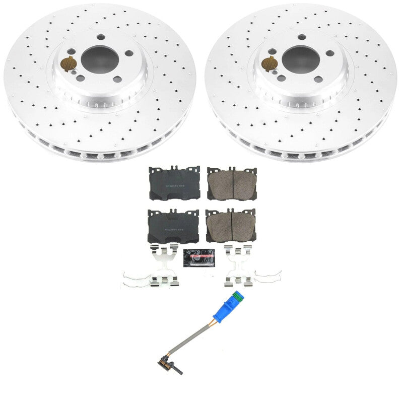 PowerStop Power Stop 22-23 Mercedes-Benz E53 AMG Front Z23 Coated Brake Kit