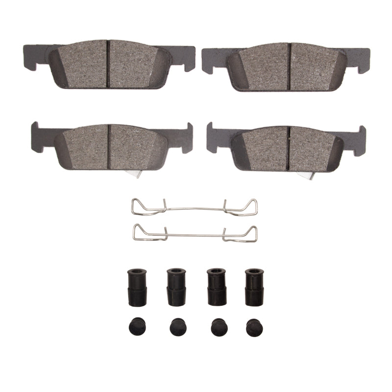 R1 Concepts R1 16-19 Smart Fortwo Front Euro Ceramic Pads & Hardware Kit