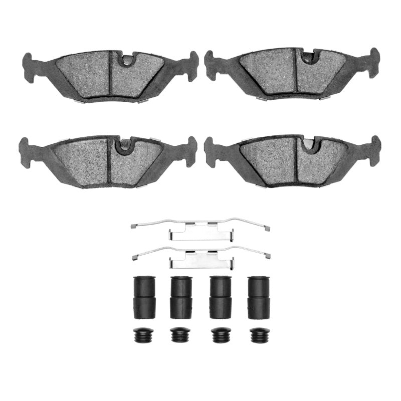 R1 Concepts R1 81-91 BMW 325 Rear Semi Met Pads & Hardware Kit