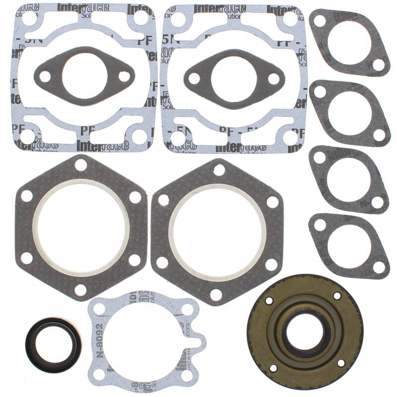 Vertex Pistons Vertex Gaskets 70-74 Polaris Charger/Charger SS/TX Complete Gasket Kit w/ Oil Seals