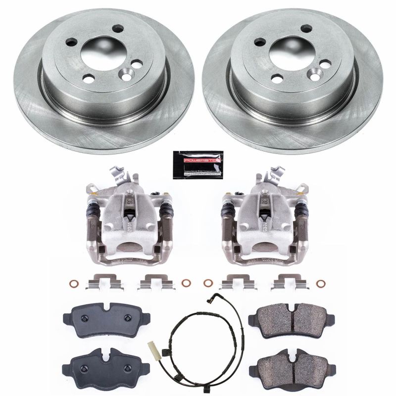 PowerStop Power Stop 07-10 Mini Cooper Rear Autospecialty Brake Kit w/Calipers