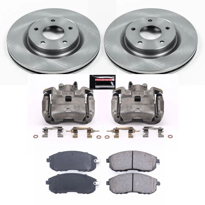 PowerStop Power Stop 11-17 Nissan Juke Front Autospecialty Brake Kit w/Calipers