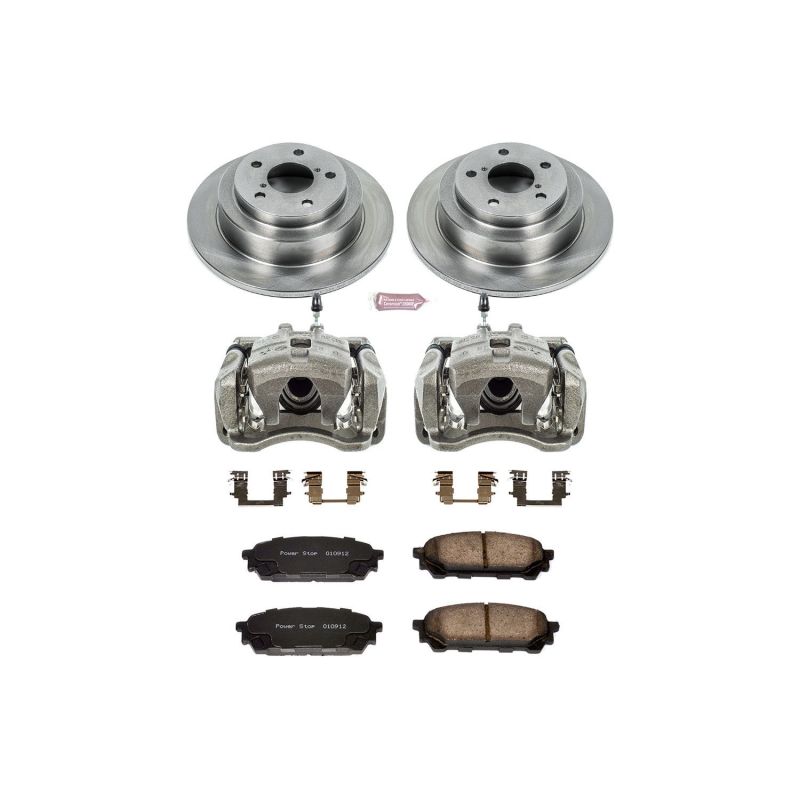 PowerStop Power Stop 05-06 Saab 9-2X Rear Autospecialty Brake Kit w/Calipers