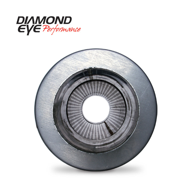 Diamond Eye Performance Diamond Eye MFLR 4inID SGL IN/SGL OUT 7inDIA X 20in BODY 27in LENGTH PERF SLOTTED ENDS 409 SS