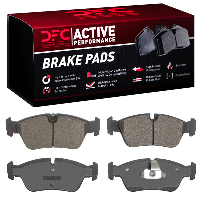 DFC 91-08 BMW Z4 Front Active Performance Pads - Low Metallic