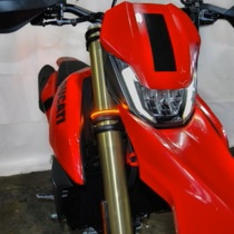 New Rage Cycles New Rage 2024+ Ducati Hypermotard 698 Front Turn Signals