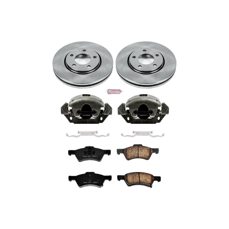 PowerStop Power Stop 03-04 Dodge Caravan Front Autospecialty Brake Kit w/Calipers