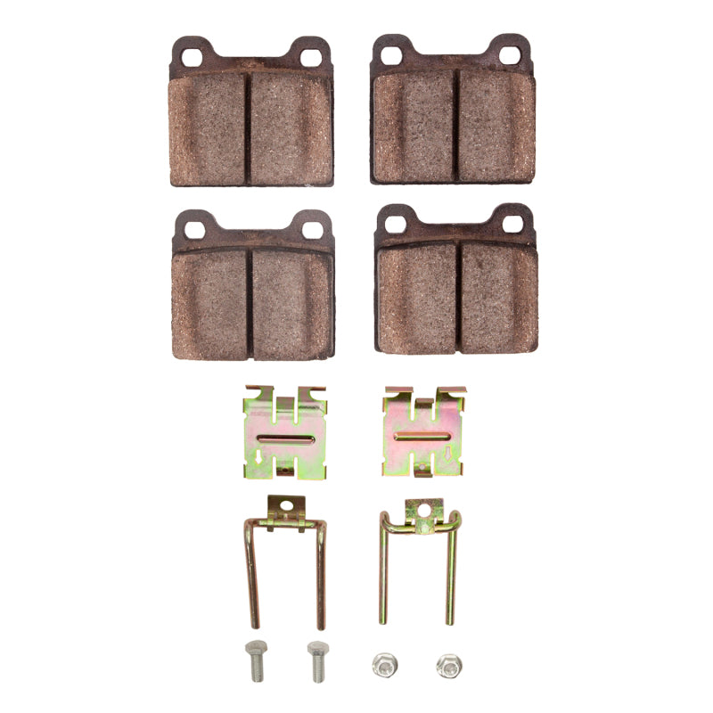 DFC 73-80 Audi Fox Front 5000 Advanced Semi Metallic Brake Pads and Hardware Kit