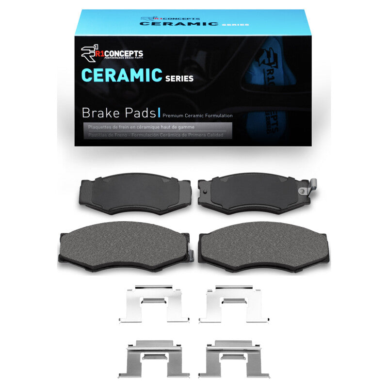 R1 Concepts R1 1982-1997 Infiniti M30 Front R1 Semi Met Pads & Hardware Kit