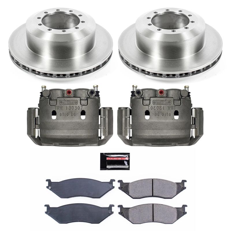 PowerStop Power Stop 2002 Ford E-550 Econoline Super Duty Rear Autospecialty Kit w/Cals