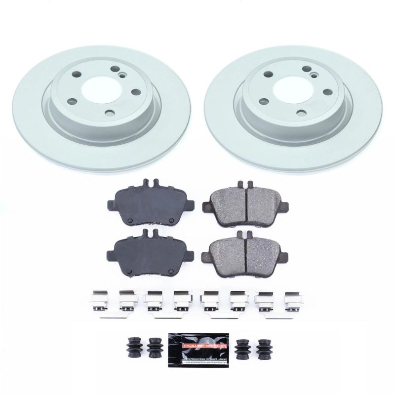 PowerStop Power Stop 17-19 Infiniti QX30 Rear Z17 Evolution Geomet Coated Brake Kit