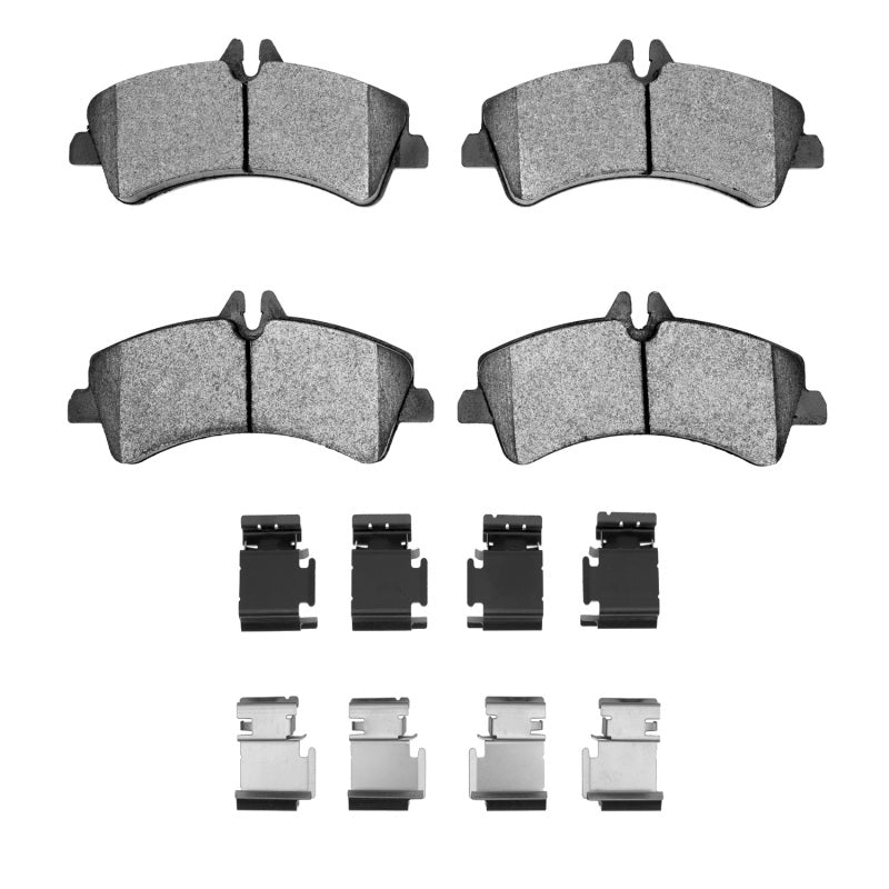 R1 Concepts R1 06-18 Dodge Sprinter 3500 Rear Semi Met Pads & Hardware Kit