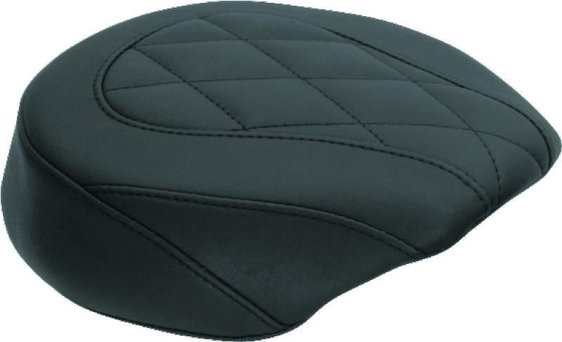 Mustang Motorcycle Mustang 09-21 Suzuki Boulevard C50/C50T Standard Touring 2PC Seat w/Driver Backrest - Black