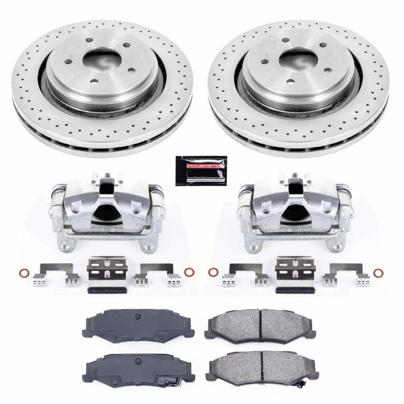 PowerStop Power Stop 06-09 Cadillac XLR Rear Autospecialty Brake Kit w/Calipers