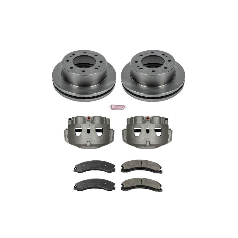 PowerStop Power Stop 12-19 GMC Sierra 3500 HD Front Autospecialty Kit w/Cals